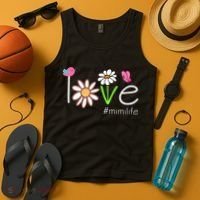 Love Mimi Life Cute Matching Family Tank Top thumb 4