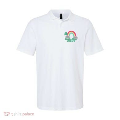 Little Miss Lucky Rainbow St Patrick's Day Polo