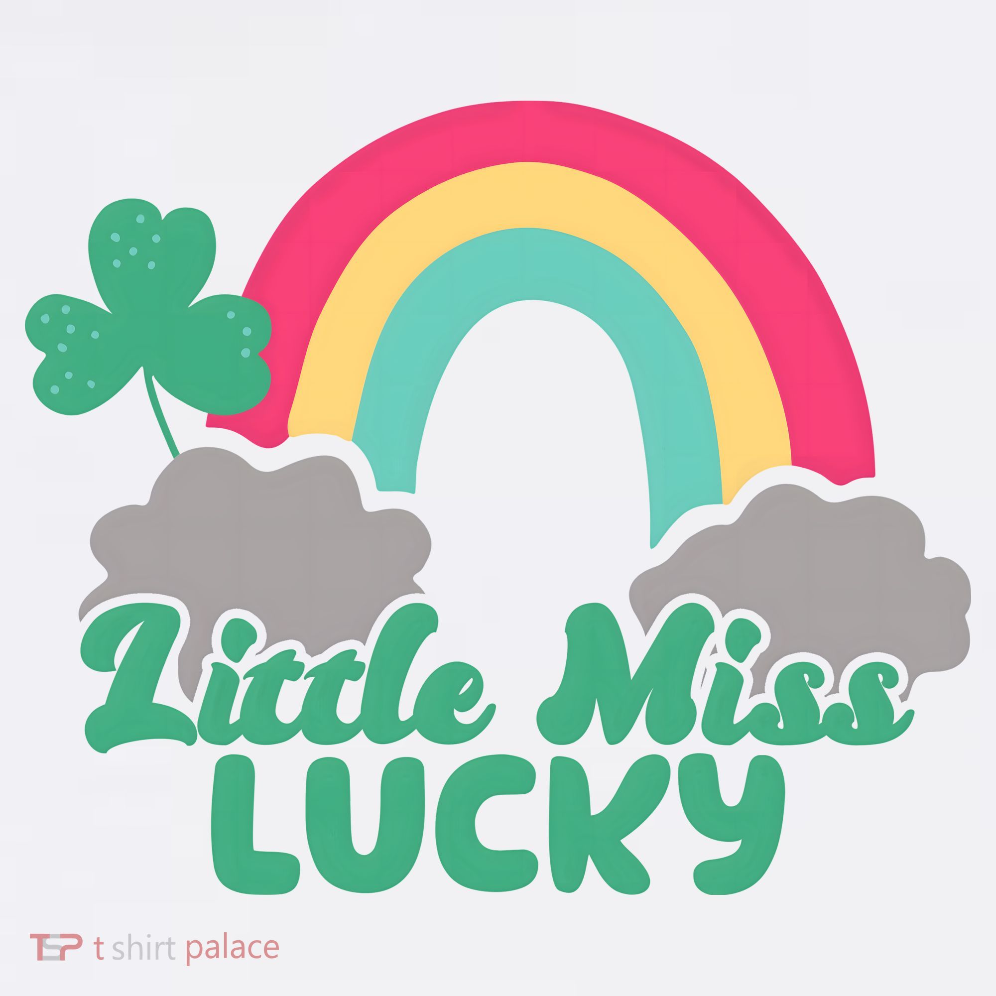 Little Miss Lucky Rainbow St Patrick's Day Hat