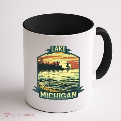 Lake Michigan Coffee Mug back