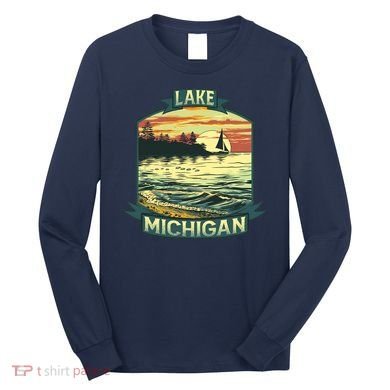 Lake Michigan Long Sleeve Shirt