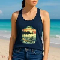 Lake Michigan Women's Tank Top thumb 2
