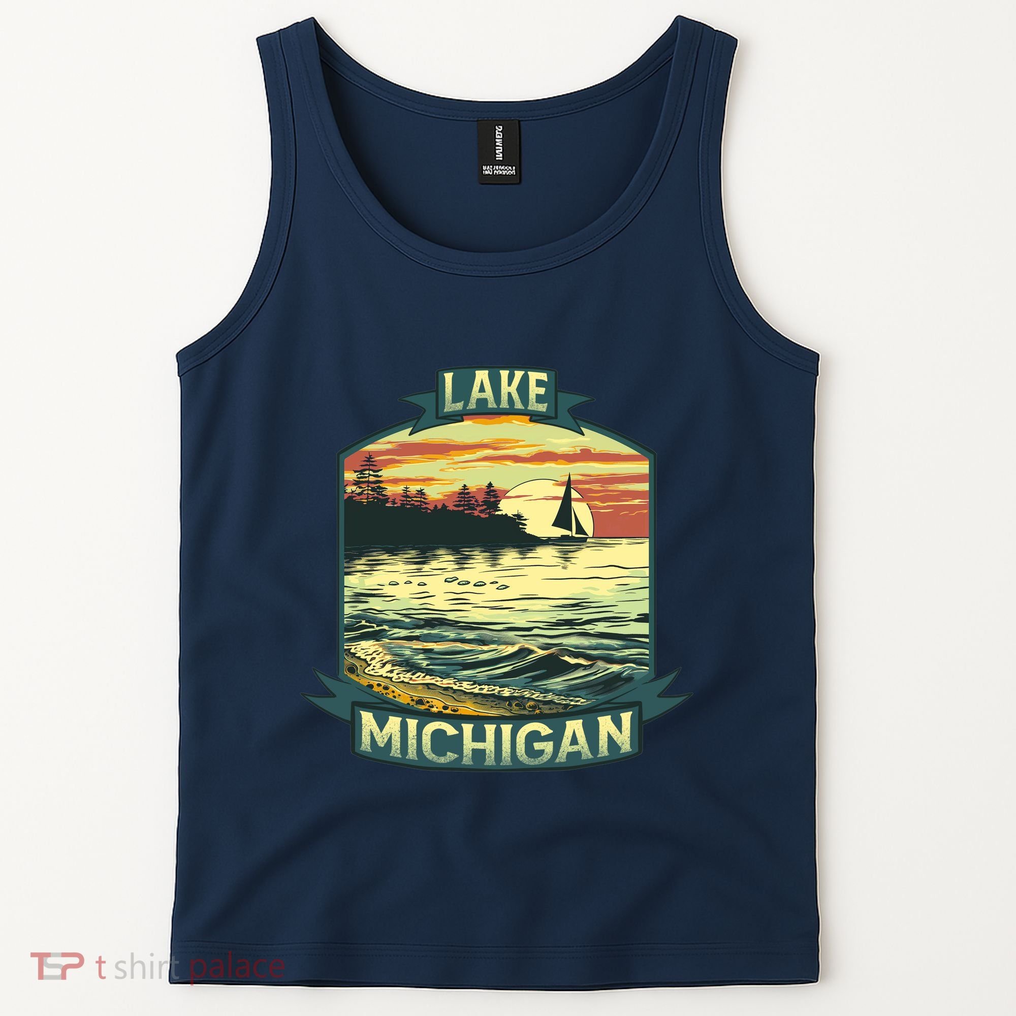 Lake Michigan Tank Top