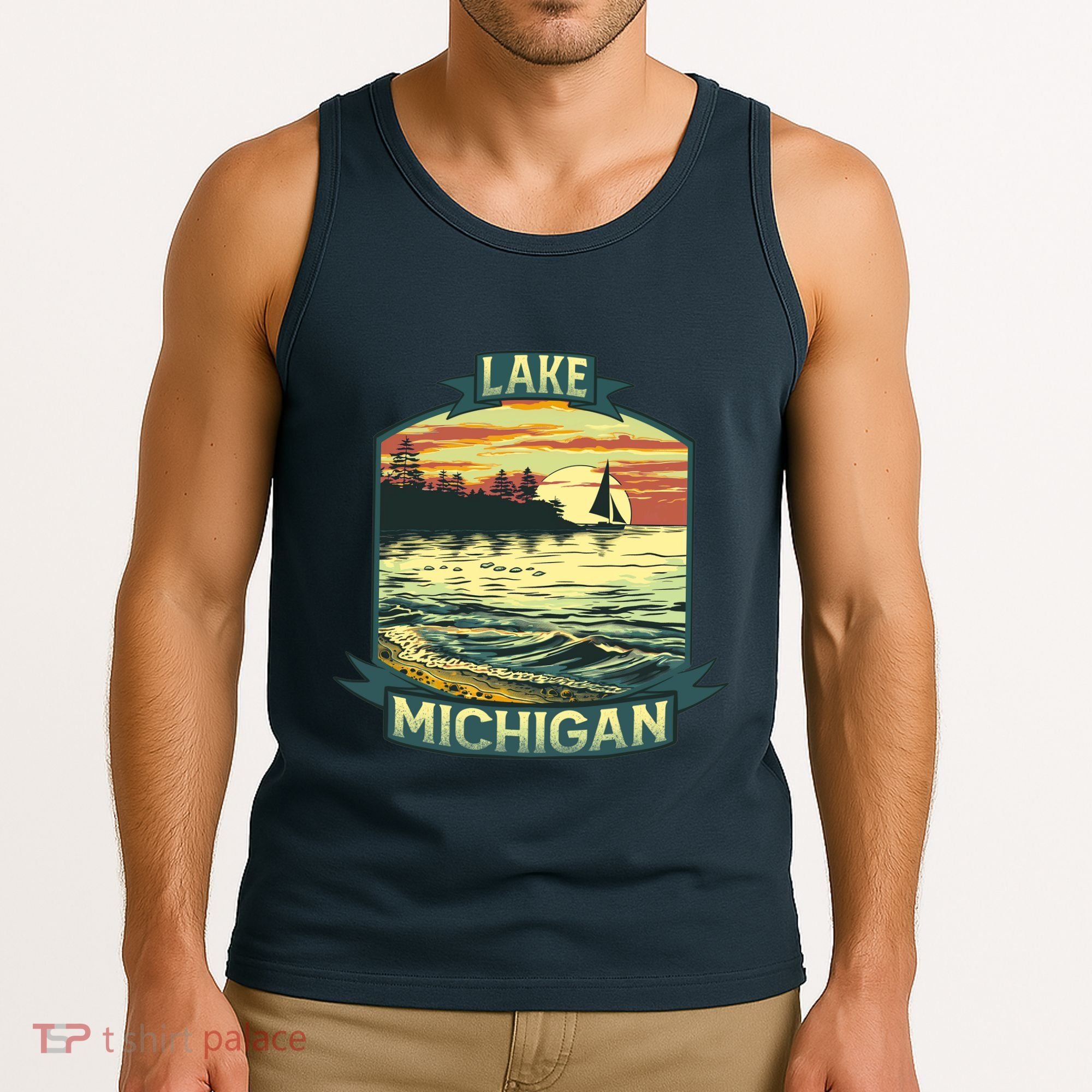 Lake Michigan Tank Top