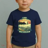 Lake Michigan Toddler T-Shirt thumb 2