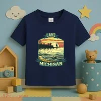 Lake Michigan Toddler T-Shirt thumb 3