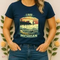 Lake Michigan Women's T-Shirt thumb 2