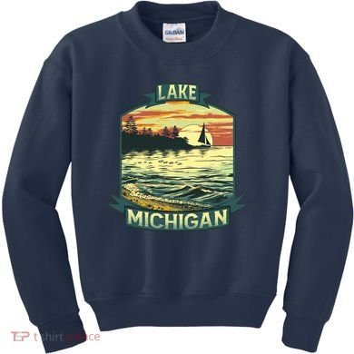 Lake Michigan Kids Sweatshirt