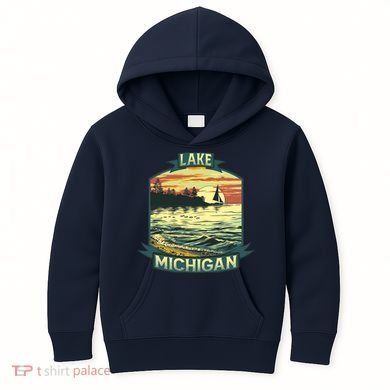 Lake Michigan Kids Hoodie
