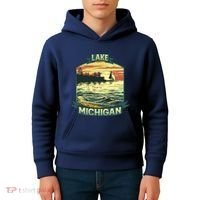 Lake Michigan Kids Hoodie thumb 4