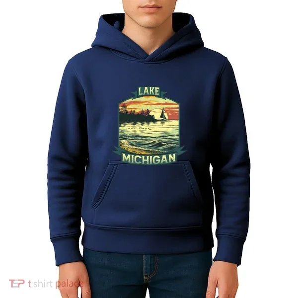 Lake Michigan Kids Hoodie