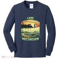 Lake Michigan Kids Long Sleeve Shirt thumb 0