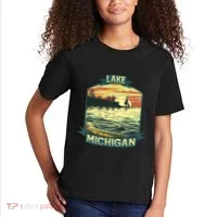 Lake Michigan Kids T-Shirt thumb 2