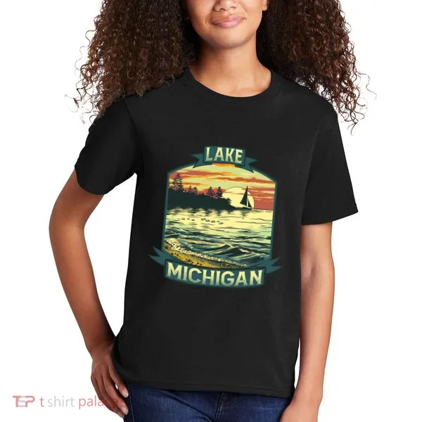Lake Michigan Kids T-Shirt