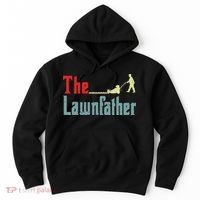 Lawn Mowing Lawnfather Mower Gardening Dad Father Day Gift Hoodie thumb 0