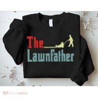 Lawn Mowing Lawnfather Mower Gardening Dad Father Day Gift Sweatshirt thumb 2