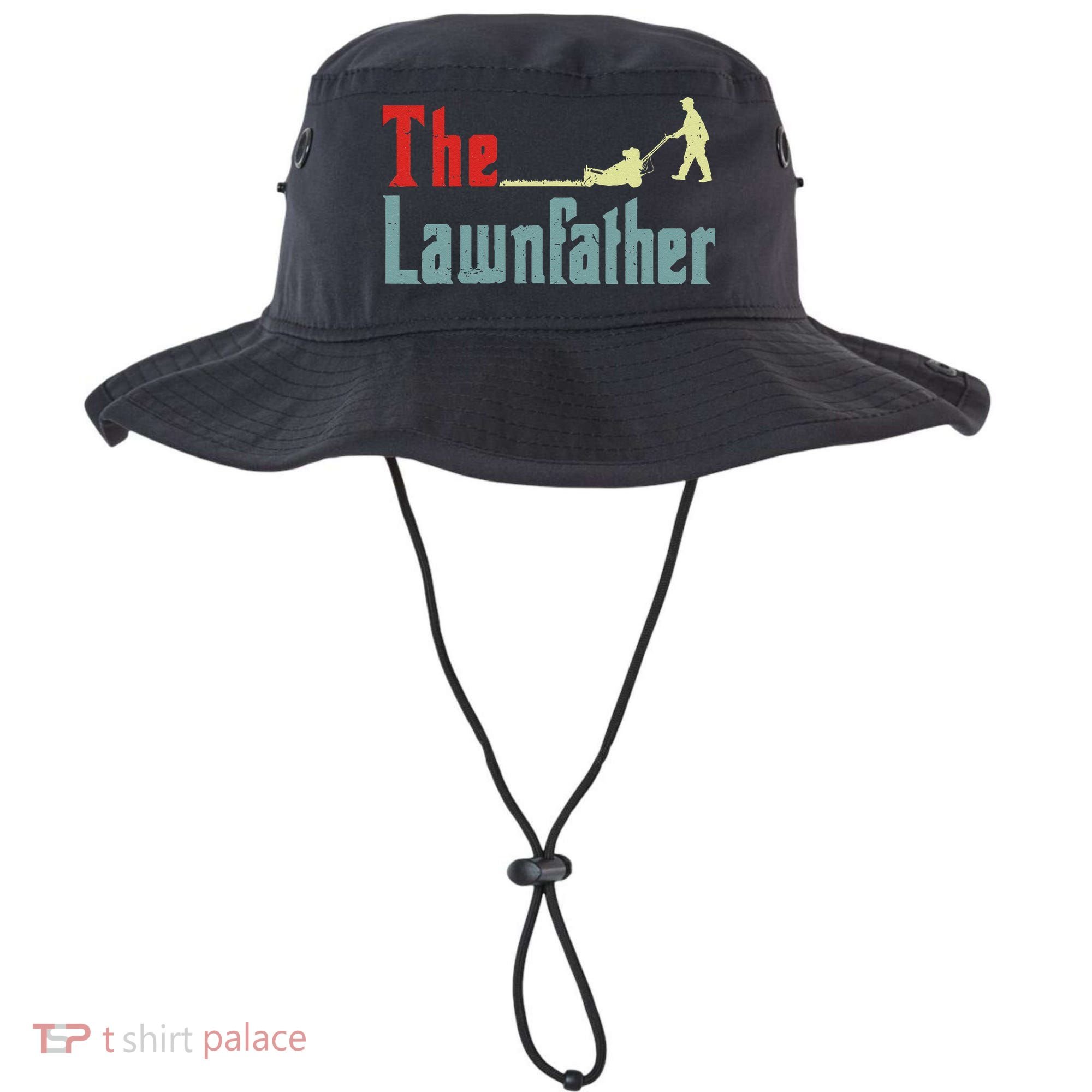 Lawn Mowing Lawnfather Mower Gardening Dad Father Day Gift Bucket Hat