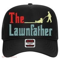 Lawn Mowing Lawnfather Mower Gardening Dad Father Day Gift Hat thumb 0
