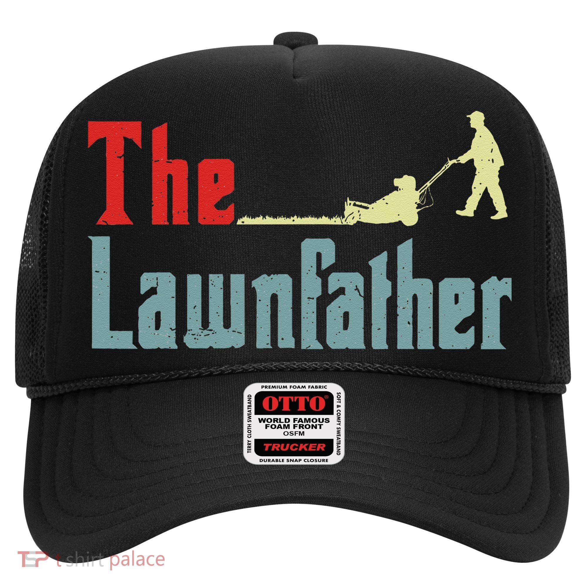 Lawn Mowing Lawnfather Mower Gardening Dad Father Day Gift Hat