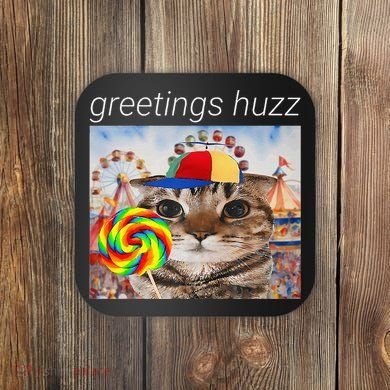 Lollipop Meme Coaster