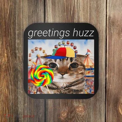 Lollipop Meme Coaster