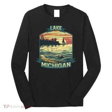 Lake Michigan Long Sleeve Shirt