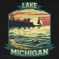 Lake Michigan Bucket Hat thumb 4