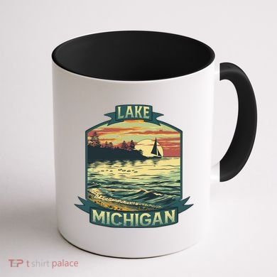 Lake Michigan Coffee Mug back