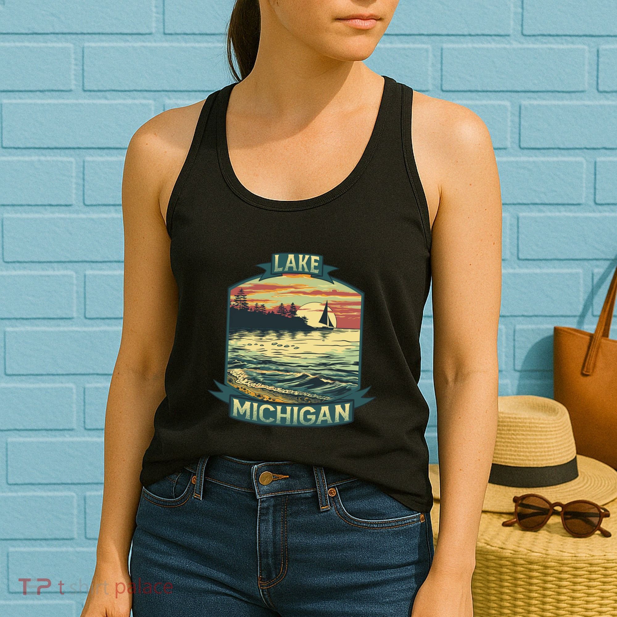 Lake Michigan Women's Tank Top