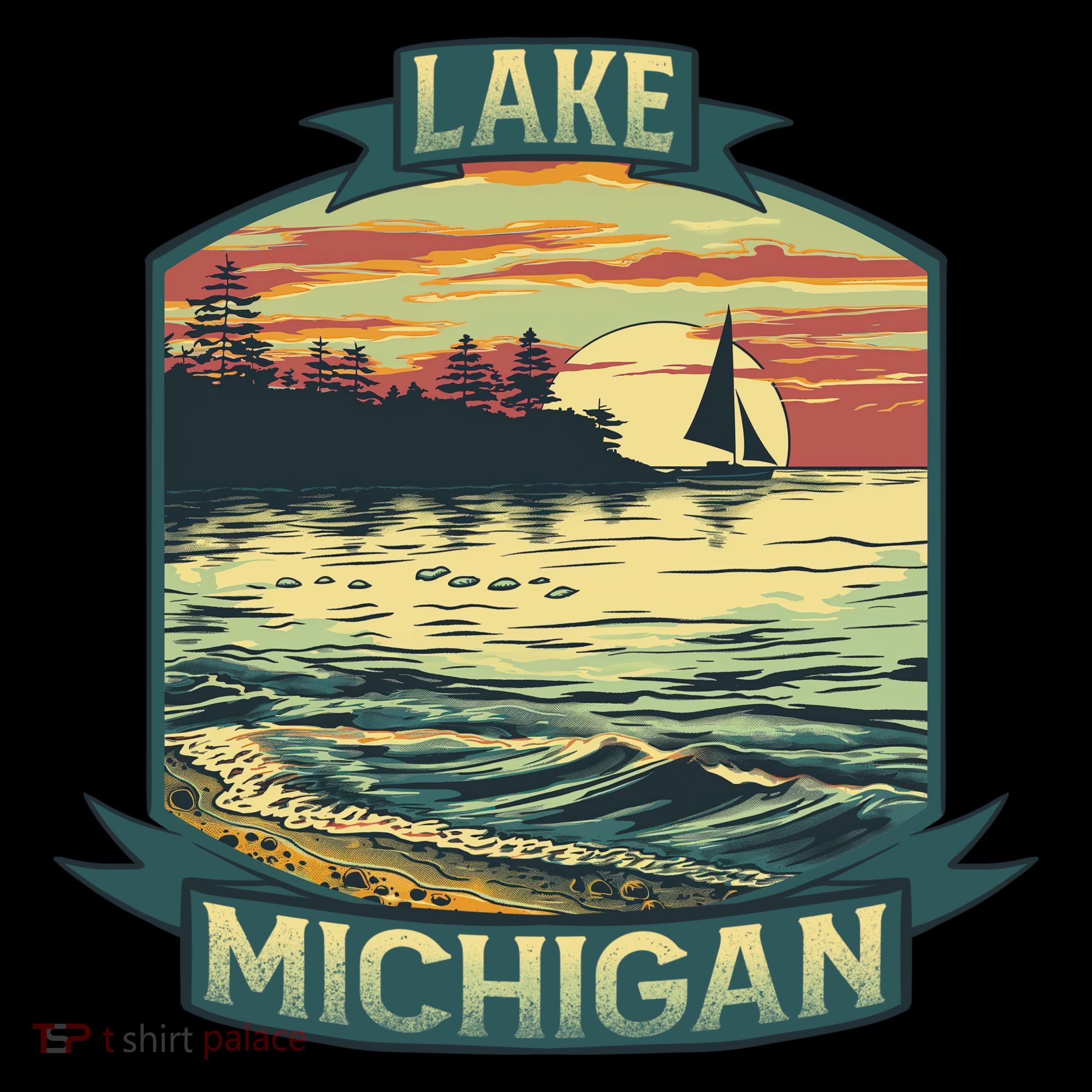 Lake Michigan Women's Tank Top