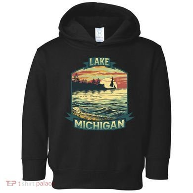 Lake Michigan Toddler Hoodie
