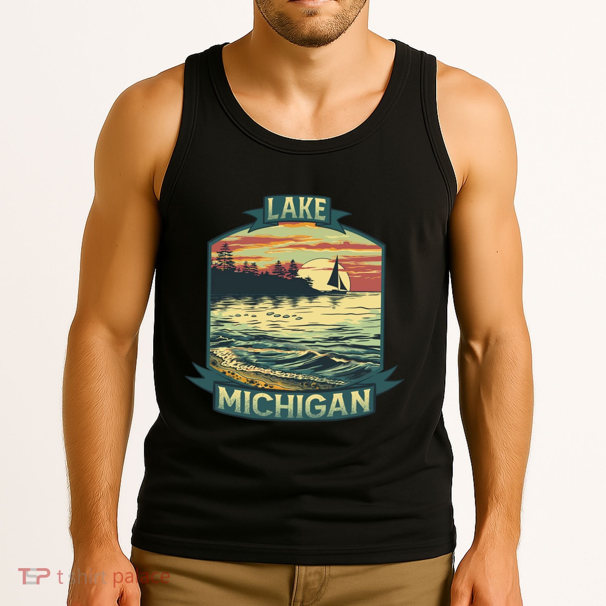 Lake Michigan Tank Top