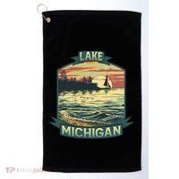 Lake Michigan Golf Towel thumb 0