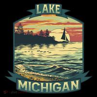Lake Michigan Toddler T-Shirt thumb 4