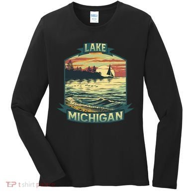 Lake Michigan Women's Long Sleeve Shirt