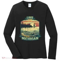 Lake Michigan Women's Long Sleeve Shirt thumb 0