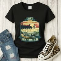 Lake Michigan Women's T-Shirt thumb 3