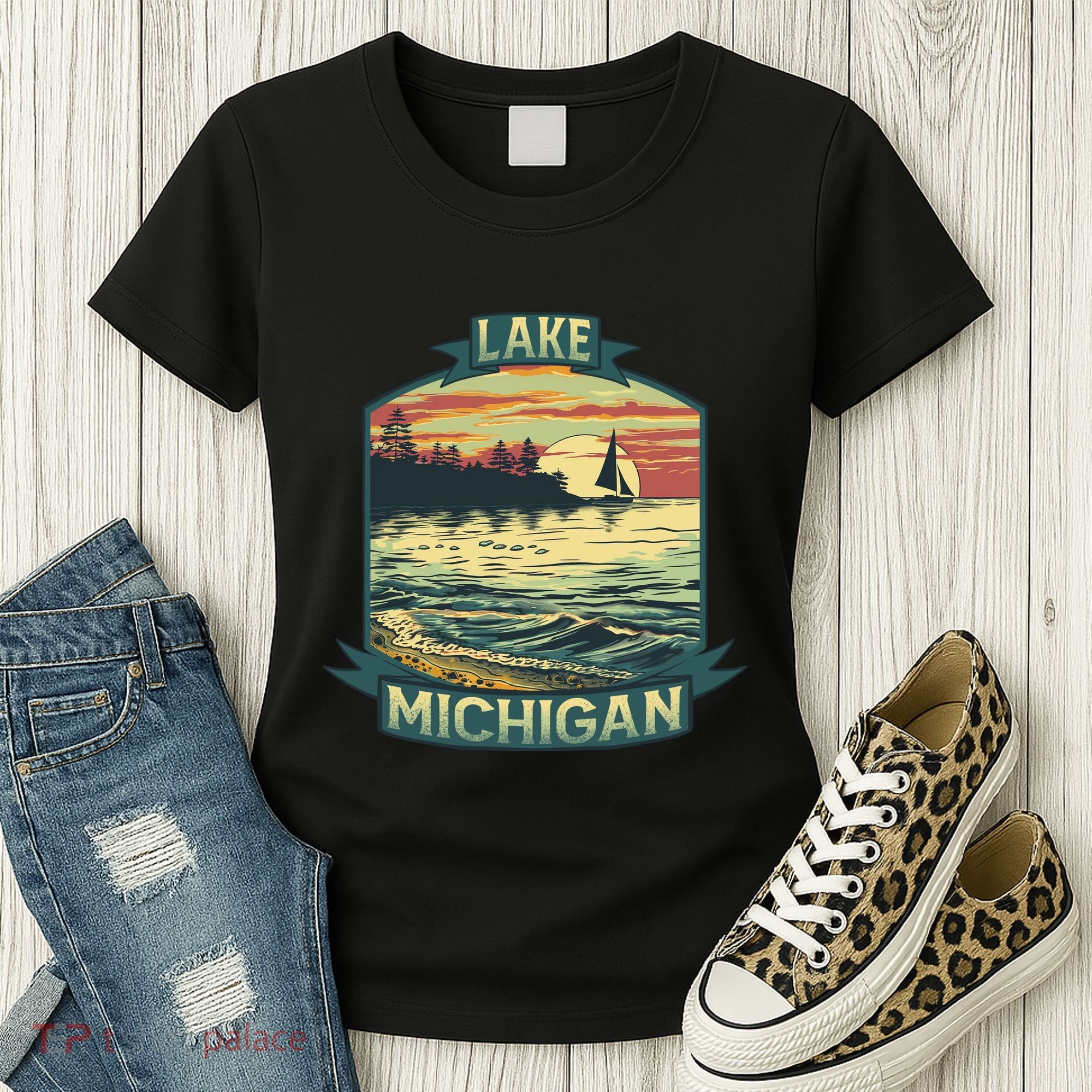 Lake Michigan Women's T-Shirt