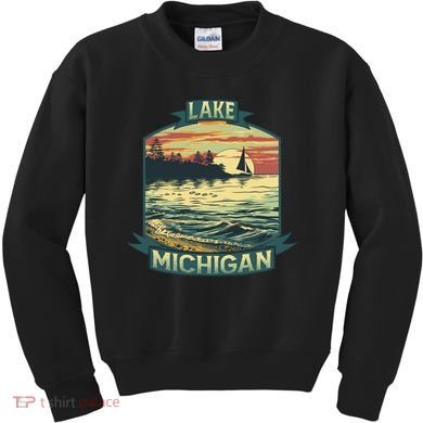 Lake Michigan Kids Sweatshirt