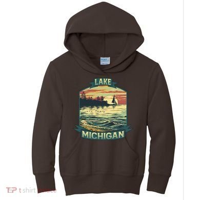 Lake Michigan Kids Hoodie