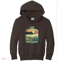 Lake Michigan Kids Hoodie thumb 0
