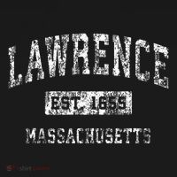 Lawrence Massachusetts Ma Vintage Established Sports T-Shirt thumb 7