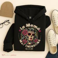 La Mamá Mas Chingona Hoodie thumb 4