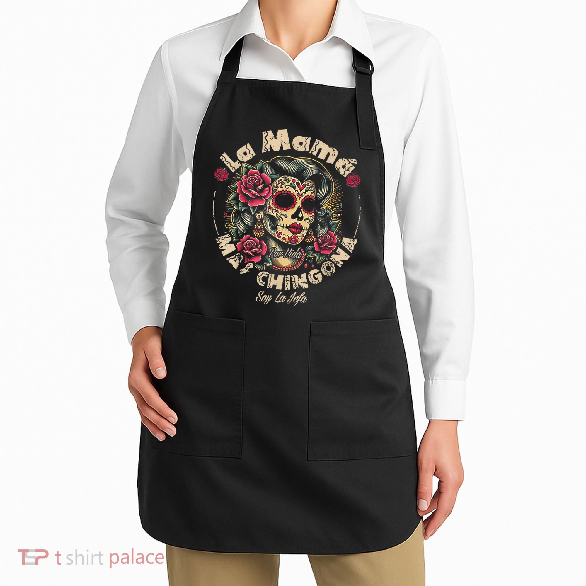 La Mamá Mas Chingona Apron