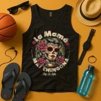La Mamá Mas Chingona Tank Top thumb 4