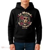 La Mamá Mas Chingona Kids Hoodie thumb 4