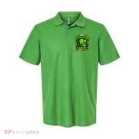 Leprechauns Made Me Do It St Patricks Day Shamrock Polo thumb 0