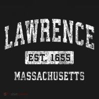Lawrence Massachusetts Ma Vintage Established Sports T-Shirt thumb 7
