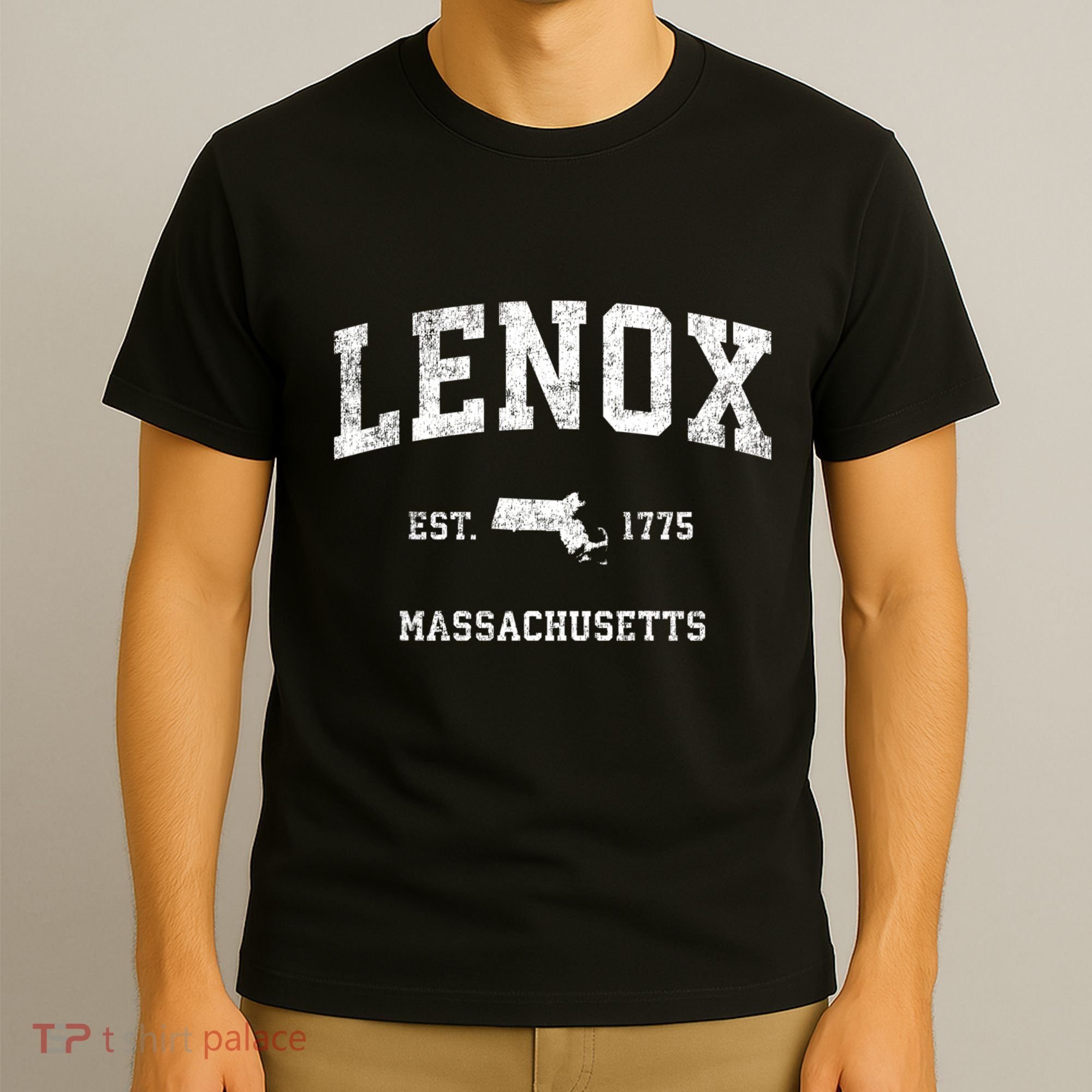 Lenox Massachusetts Ma Vintage Athletic Sports T-Shirt
