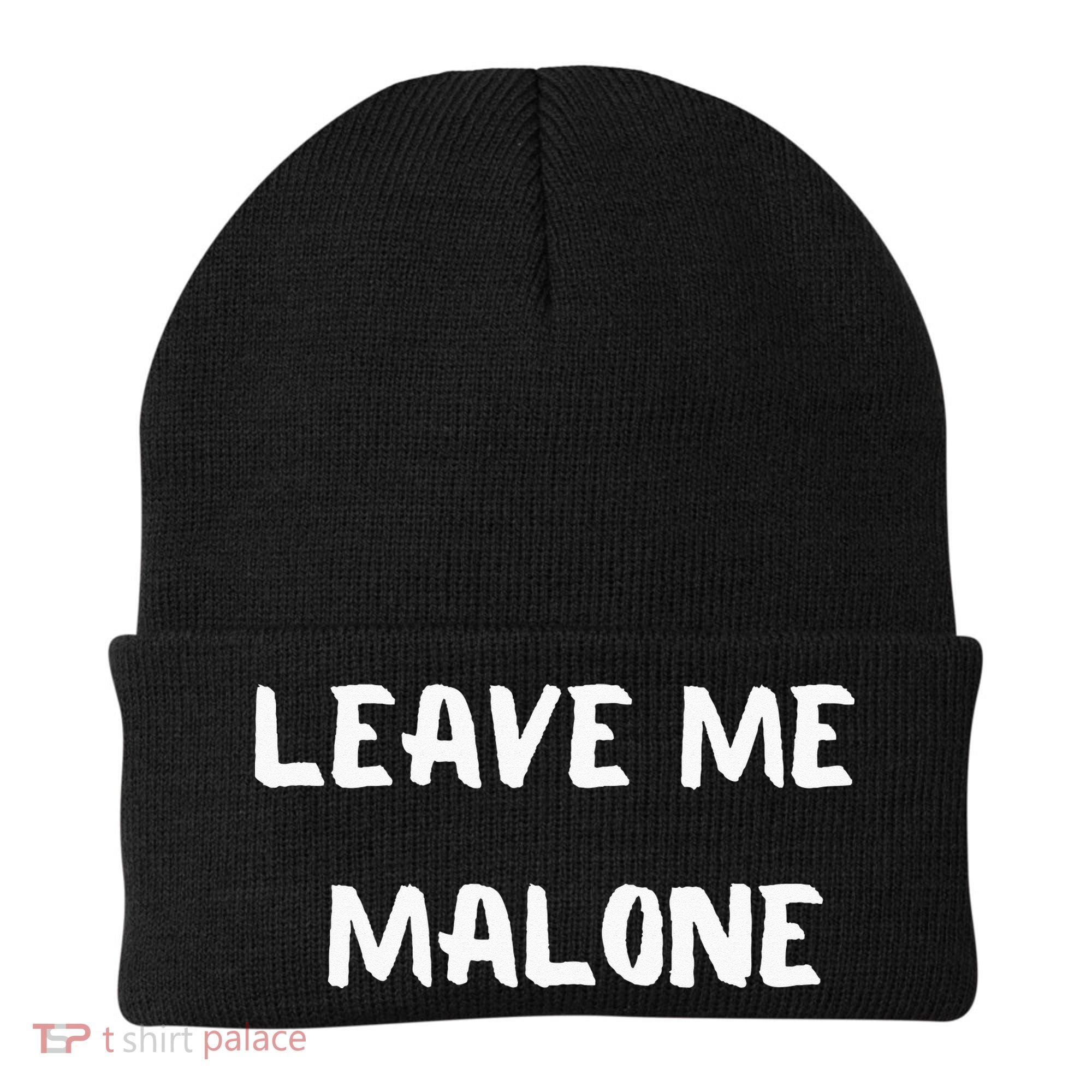 Leave Me Malone Meme Pop Culture Music Lover Beanie